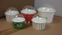 Paper Ice Cream box with lids (discount)