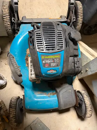 Lawnmower and Leaf blower, View more