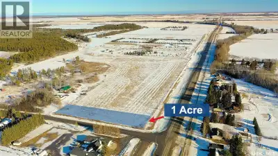 Prime highway frontage east of Nipawin located on Highway 55 with 113 ft of highway frontage. To be...