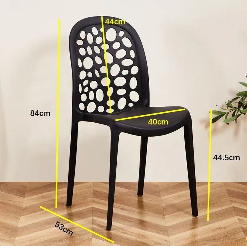 Brand New Stackable Modern Plastic Dining Chair Special $49 | Chairs ...