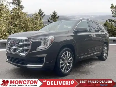 Welcome to Moncton Chrysler Jeep Dodge. Recent Arrival! 2023 GMC Terrain Denali 1.5L DOHC AWD AWD, S...