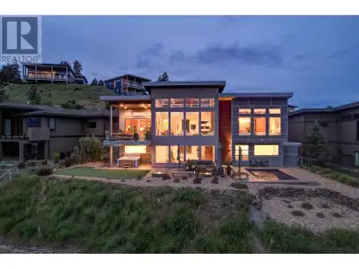 Modern Lakefront Luxury in Adventure Bay. Experience the feeling of floating above Okanagan Lake in...