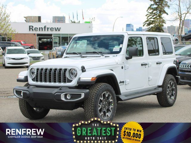 2025 Jeep Wrangler Sahara 4x4, Safety Group, Heated McKinley in Cars & Trucks in Calgary
