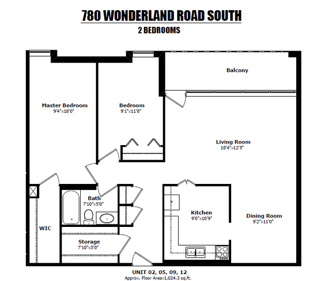 2 Bedroom Apartment for Rent - All Apartment Utilities Included in Long Term Rentals in London - Image 16