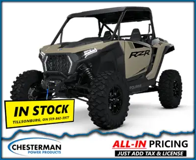Welcome to Chesterman Power Products. Advertised Cash Price INCLUDES all dealer fees but EXCLUDES HS...