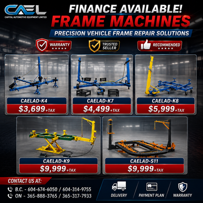 CAEL Frame Machines Professional Auto Body Repair Equipment We carry a full line of brand new CAEL f...