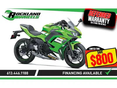 Kawasaki NINJA 650 KRT 2025 La moto sportive intermédiaire ultime La 2025 Kawasaki Ninja 650 KRT off...