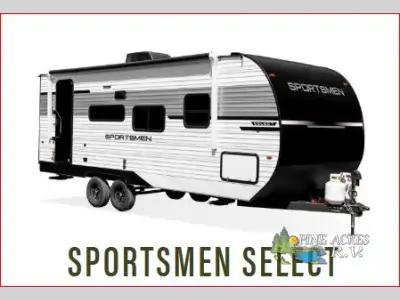 KZ Sportsmen Select travel trailer 210RDSL highlights: Front Queen Bed Big and Light ( no slide Out...