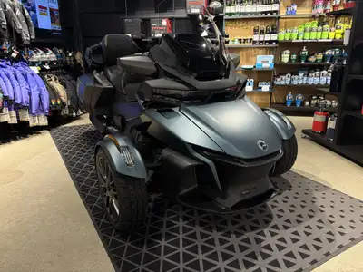 2026 Can-Am Spyder RT Limited – Mineral Blue Satin Bold, refined, and built for the open road. The M...