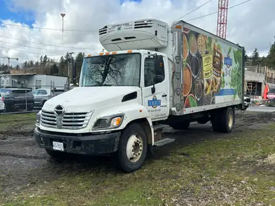 New Trade In 2005 Hino 238 20ft Box Rail Gate Reefer Not Working - Functional Dry Box Truck Please c...