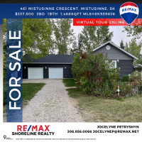 Home, Cabin for Sale! 461 Mistusinne Crescent, Mistusinne, SK