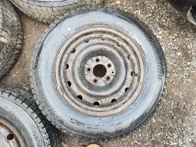 215 65 16 - RIMS AND TIRES - BLIZZAK - WINTERS - SET - TOYOTA in Tires & Rims in Kitchener / Waterloo - Image 3
