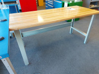 Basic 30x72x34 Workbenches - Wood, Steel tops - In stock