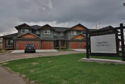 Hale Park is a premium townhouse development on the Alberta Side of Lloydminster. The property backs...
