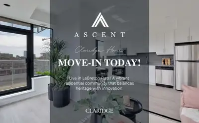 WE ARE ALMOST AT FULL OCCUPANCY! Ascent is located at 317 Lett Street in LeBreton Flats. Only 2-bedr...