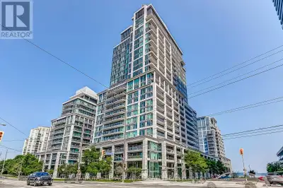 Soak in the sweeping views of Lake Ontario and the Toronto skyline from this rarely offered corner s...