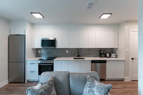 Our newly designed two bedroom plus den apartment displays equal portions of charm and sophisticatio...