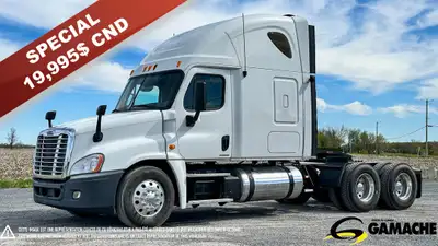 Heavy truck / Camion lourd - # STOCK: C-32742 2012 FREIGHTLINER CASCADIA CAMION CONVENTIONNEL AVEC C...