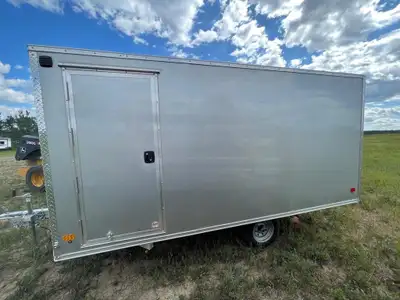 2023 ALCOM PFS 101 X 12 Crossover 2.0 snowmobile enclosed. Model Number PFS101X12CROSOVER2.0 Box (Wx...