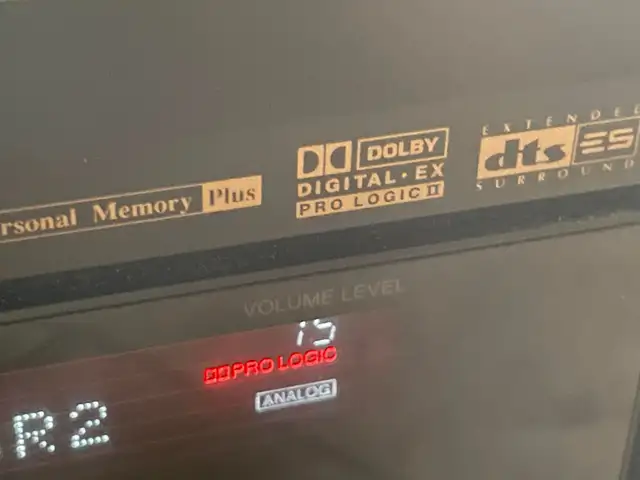 Denon AVR-1803 A/V receiver with Dolby Digital EX, DTS-ES, and P in Stereo Systems & Home Theatre in City of Toronto - Image 4