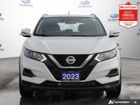 Recent Arrival! New Price! Pearl White 2023 Nissan Qashqai SV AWD CVT with Xtronic 2.0L DOHC APPLE C... (image 7)