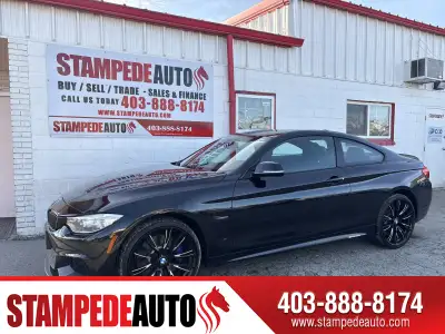 Stampede Auto is honored to present a wonderful example of pure vehicle design... this 2015 BMW 4 Se...