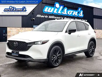 Look at this certified 2024 Mazda CX-5 Kuro AWD | Leather | Sunroof | Heated Wheel + Seats | Adaptiv...