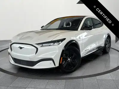 Stand out with this 2021 Ford Mustang Mach-E Certified, finished in a clean White exterior. This all...