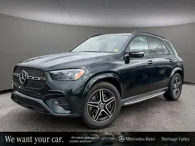 This Mercedes-Benz GLE 450e has a dependable Intercooled Turbo Gas/Electric I-4 2.0 L/121 engine pow...