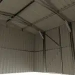 NEW 14 X 27 FT DOUBLE DOOR METAL GARDEN GARAGE SHED G1427 in Other in Regina - Image 5