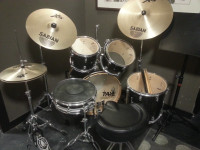 Drums - TAYE RockPro Hardwood Drum Set - Pearl & Sabian & Dixon