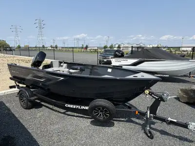 2025 Crestliner 1650 KODIAK TILLER - Gun Metal Introducing the 2025 Crestliner 1650 KODIAK TILLER—no...