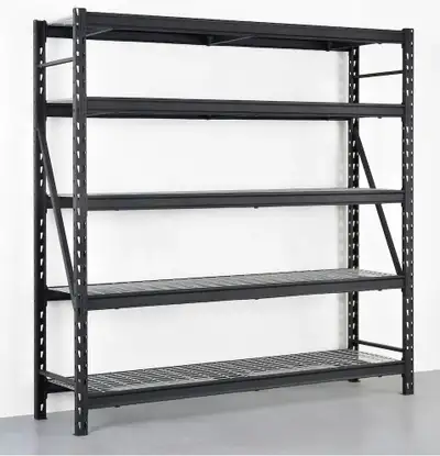 NEW 5 LAYER STEEL RACKING GARAGE STORAGE SHELVING RACK CR5228C SALE $269.95 EA 2 $265.95 EA 5 $259.9...