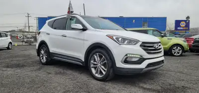 GARANTIE 1 ANS CREDIT DIRECT EN LIGNE AU WWW.AUTO-INTERNET.CA WOW 2018 HYUNDAI SANTA FE LIMITED SPOR...