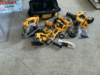 18 volt desalt tools with adapters to 20 volt