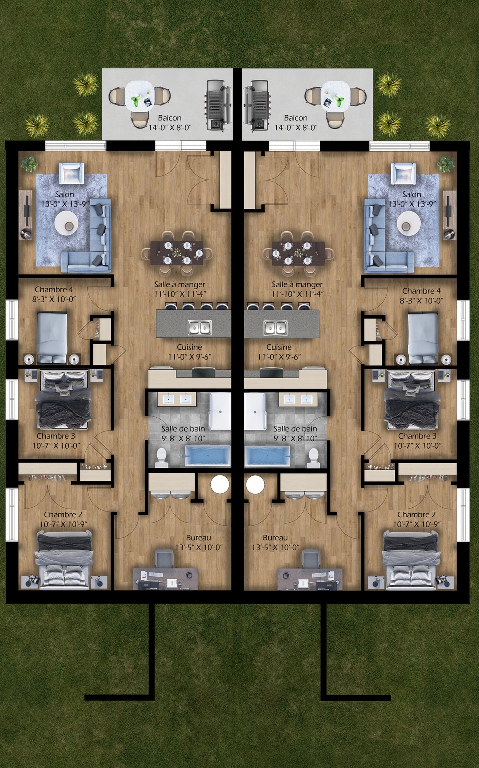 6 1/2 - Style condo à Rock-Forest 3