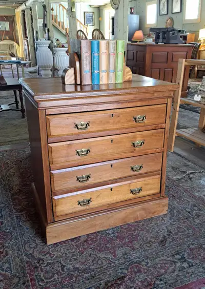 Antique Four Drawer Chest, View more