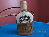 Handmade new Mexican leather flask