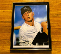 Mickey Mantle New York Yankees Black Framed