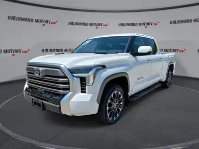 // ACCIDENT FREE!! // Built to work hard and travel far, this 2023 Toyota Tundra Hybrid Limited Crew...