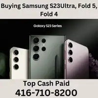 Buying Brand New Samsung Galaxy S24 Series, Fold 5 For Cash!