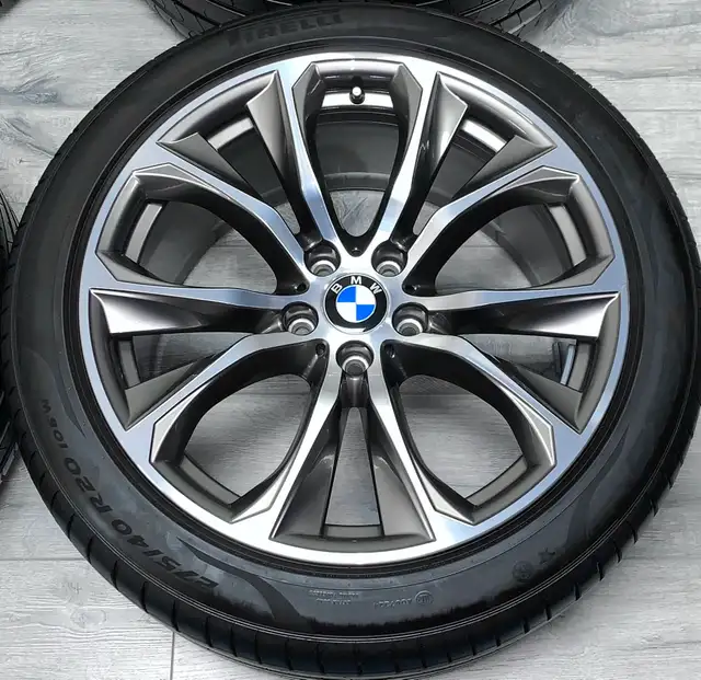 2018 BMW X5 / X6 OEM 20" Rims & RF Tires 99% *AMAZING* in Tires & Rims in Markham / York Region - Image 4