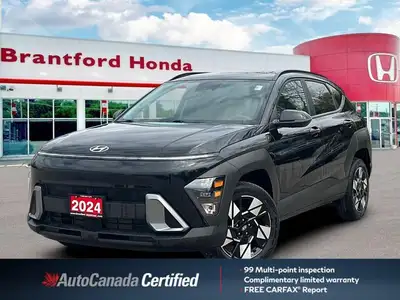 Navigate winter roads with confidence and enjoy year-round comfort in this 2024 Hyundai Kona Preferr...