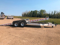 New Aluminum or Galvanized Tiltdeck Trailers LOWEST PRICE IN AB!