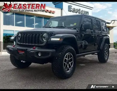 | BLACK | RUBICON | 2.0L TURBO I-4 | 4X4 | 8-SPEED AUTOMATIC | 4.10 REAR AXLE RATIO | PERFORMANCE SU...
