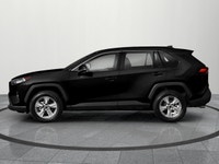 The 2020 Toyota RAV4 XLE AWD in its striking Black hue offers a reliable all-wheel-drive experience... (image 1)