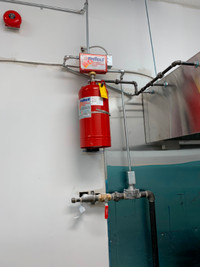 Fire suppression system,kitchen hood, inspection,Co2,city permit