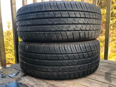 Two Nexen 225/65R17 Summer Tires. Excellent Tread 10/32 Seconds. CALL ONLY IF INTERESTED 902-410-556...