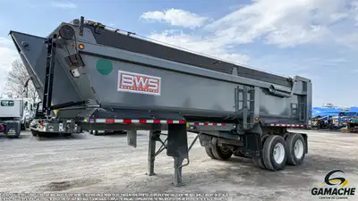 Trailer - # STOCK: R-37651 2025 BWS 26' DUMP TRAILER 27DT2X REMORQUE DOMPEUR 2025 BWS 26' DUMP TRAIL...