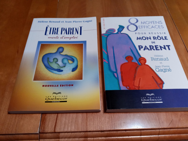 livre éducatif  parent et enfant 10$ chacun ou 15$ les 2 dans Essais et biographies  à Granby